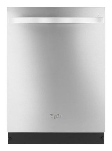  Whirlpool - Gold 24&quot; Built-In Dishwasher with Stainless Steel Tub - Monochromatic Stainless Steel