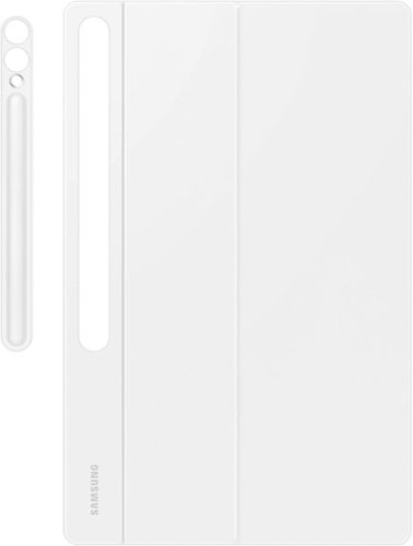Samsung Galaxy Tab S10 Ultra/S9 Ultra Book Cover Keyboard - White BUY IN MIDDLE EAST