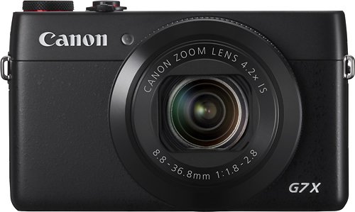  Canon - PowerShot G7 X 20.2-Megapixel Digital Camera - Black