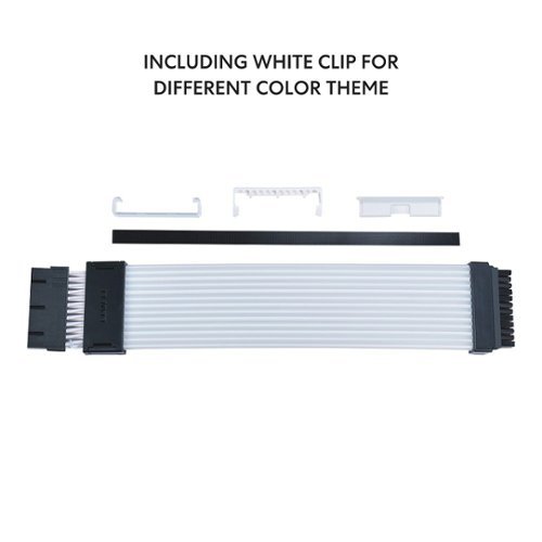 Lian Li Strimer Wireless 24 Pin RGB Power Extension Cable Black