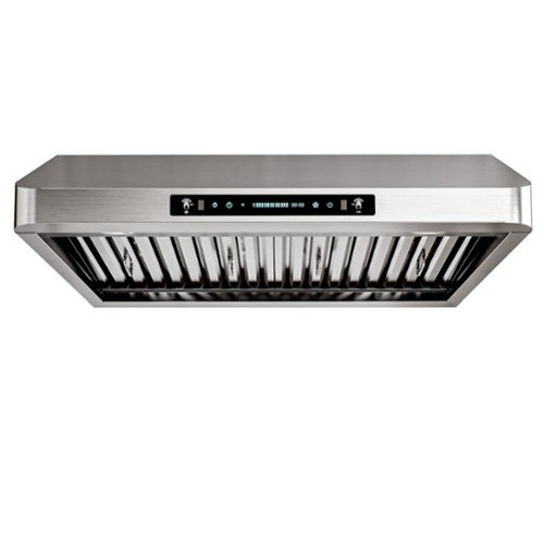 Onefly - 30 inches - Externally Vented - Under cabinet Range Hood - Stainless Steel-Front_Standard 