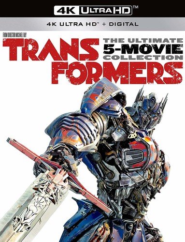  Transformers: The Ultimate 5-Movie Collection - 4K Blu-Ray [4K Ultra HD Blu-ray]
