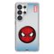 Keyscaper - Marvel Grid Clear Phone Case - Samsung Galaxy S24 - Spider-Man-Front_Standard
