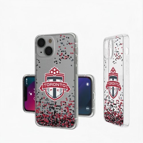 Keyscaper - MLS - Toronto FC iPhone Confetti Design Clear Case - 13 mini - Multicolor-Front_Standard 