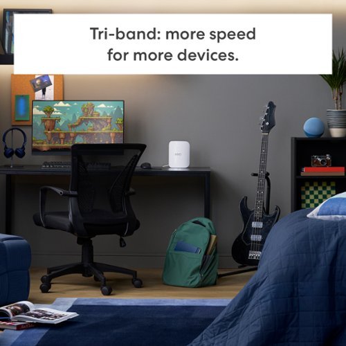 eero  Pro 7 Tri-band Mesh Wifi System (3-Pack) - White GLOBAL SHIPPING