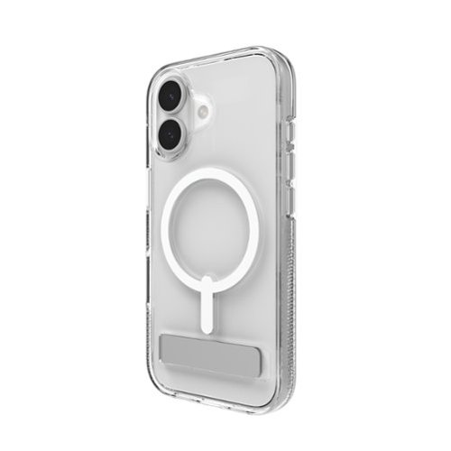 ZAGG Crystal Palace Snap MagSafe Compatible Case w/ Kickstand for Apple iPhone 17 - Clear BUY IN SAUDI ARABIA