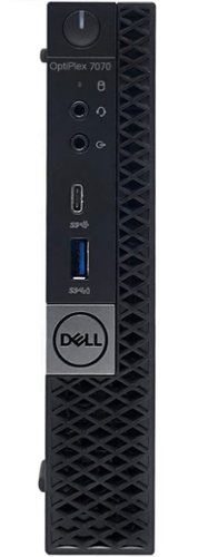 Dell - Refurbished Excellent - Optiplex 7070 Micro i5-9500T 32GB 2TB SSD Windows 11 Pro - Black-Front_Standard 