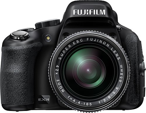  Fujifilm - FinePix HS50EXR 16.0-Megapixel Digital Camera - Black
