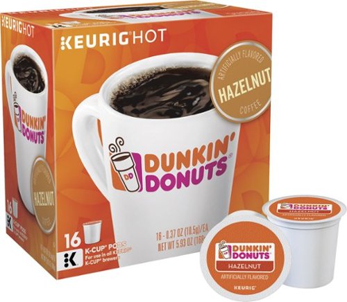  Dunkin' Donuts - Hazelnut Flavor K-Cup Pods (16-Pack) - Multi