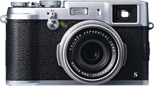  Fujifilm - X100S 16.3-Megapixel Digital Compact System Camera with 23mm Fujinon Lens - Silver