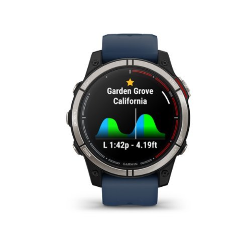  Garmin - quatix 7 Sapphire Edition Marine GPS Smartwatch 47 mm Fiber-reinforced polymer - Silver