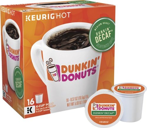  Dunkin' Donuts - Dunkin' Decaf K-Cup Pods (16-Pack)
