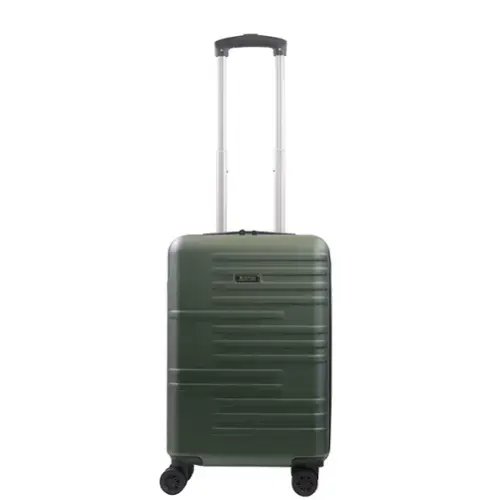 Front. American Dreamliner - 22.5" Hardside Carry-On Luggage - GREEN.