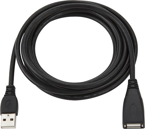  Dynex™ - 6' USB-A-to-USB-A Extension Cable - Black