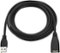 Dynex™ - 6' USB-A-to-USB-A Extension Cable - Black-Front_Standard
