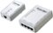Actiontec - Powerline Ethernet Adapter and 4-Port Hub - White-Angle_Standard