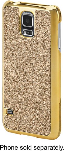  Dynex™ - Case for Samsung Galaxy S 5 Cell Phones - Gold