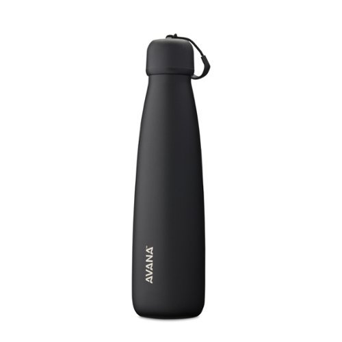 Avana - Ashbury Insulated Stainless Steel 18 oz. Water Bottle - Onyx-Angle_Standard 