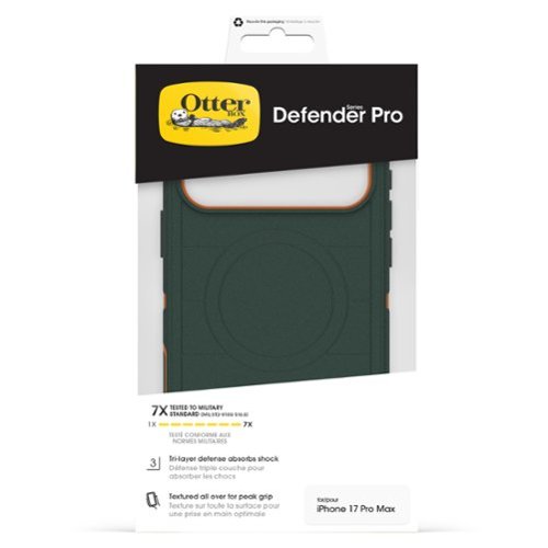 OtterBox Defender Series Pro Hard Shell for Apple iPhone 17 Pro Max - Green WORLDWIDE DELIVERY