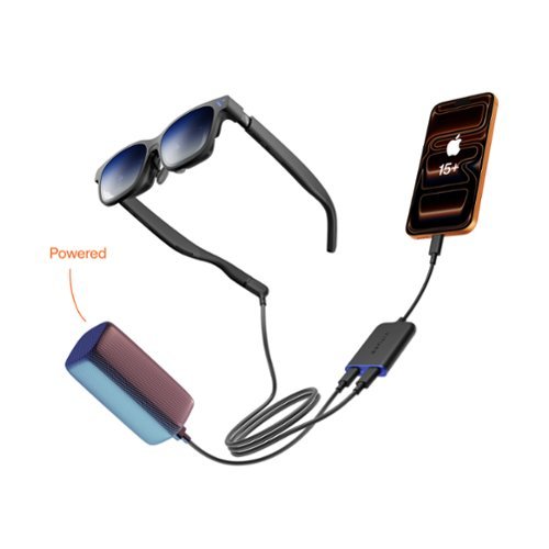 VITURE USB-C XR Charging Adapter Ultra - Multi-Screen, 3DoF, Spatial 3D, VR Video, iPhone/Switch, Charge in Use - Black BUY IN MIDDLE EAST