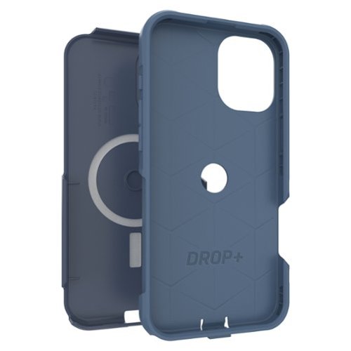 OtterBox Commuter Series Hard Shell for MagSafe for Apple iPhone 16 Plus - Baby Blue Jeans WORLDWIDE DELIVERY