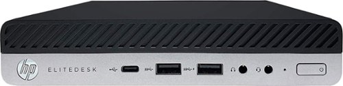  HP - Refurbished EliteDesk 800 G4 Desktop - Intel Core i5 - 16GB Memory - 500GB SSD - Black