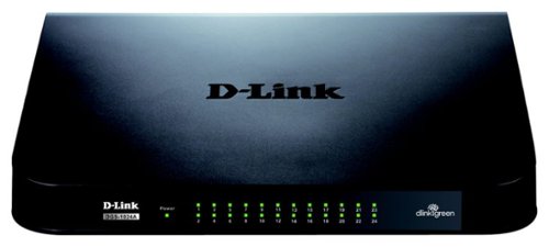  D-Link - 24-Port 10/100/1000 Gigabit Ethernet Switch