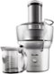 Breville - Juice Fountain Compact Electric Juicer - Silver-Front_Standard