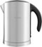 Breville - ikon Electric Kettle - Stainless-Steel/Black-Front_Standard