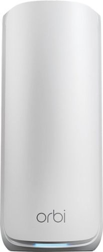 NETGEAR - Orbi 870 Series BE21000 Tri-Band Mesh Wi-Fi 7 Satellite - White