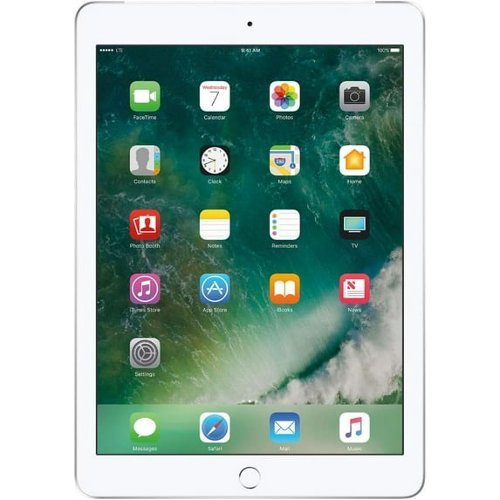 Apple - Refurbished Excellent - iPad 6th Gen (9.7 inch, WiFi, 32GB) Silver - Gold-Front_Standard 