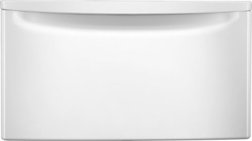  Whirlpool - Washer/Dryer Laundry Pedestal with Storage Drawer - White