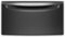 Whirlpool - Laundry 123 Washer/Dryer Laundry Pedestal with Storage Drawer - Black Diamond-Front_Standard