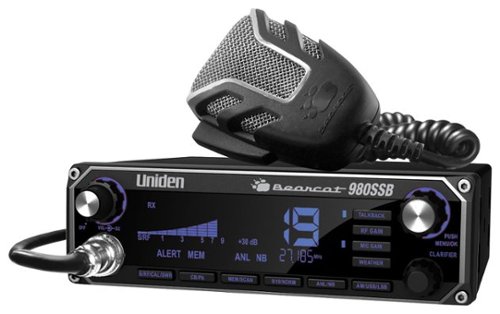  Uniden - Bearcat 980 SSB 40-Channel CB Radio - Black