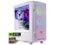 Skytech Gaming - Skytech Archangel PC, AMD Ryzen 5 5500, RTX 3050 6GB, 500GB SSD, 16GB RAM, 650W PSU, Wi-Fi, Win 11 - White-Front_Standard