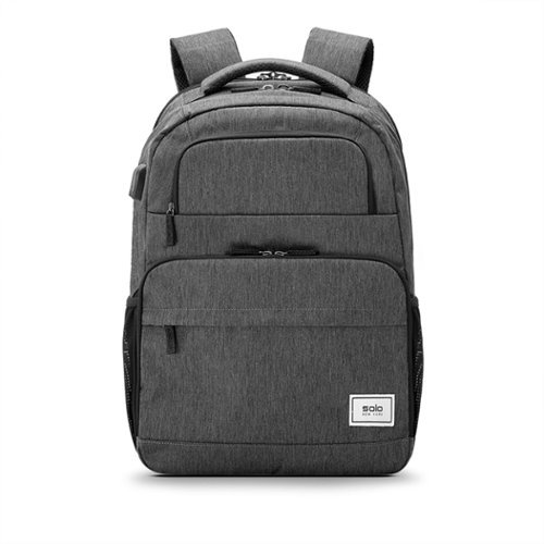 Solo New York - 15.6" Re:Discover Backpack - Gray/Black