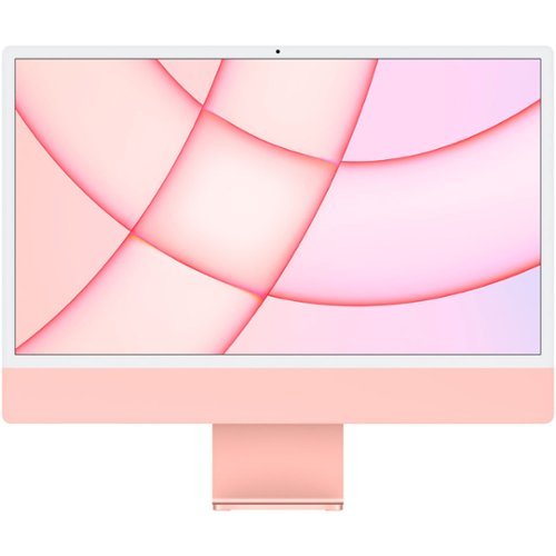 24" Pre-Owned iMac with Retina 4.5K Display - Apple M1 - 8GB Memory - 7GPU - 256GB SSD (2021) - Pink-Front_Standard 