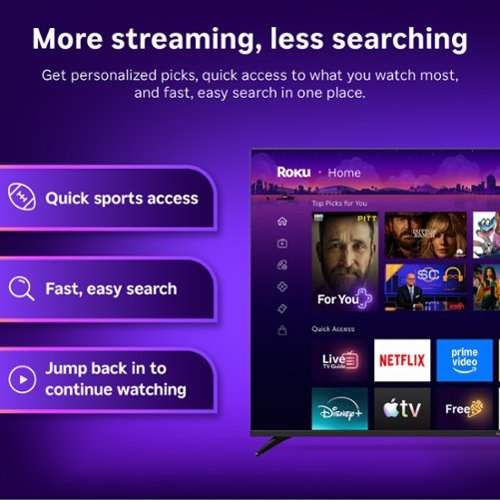 Roku Streaming Stick 4K - HDR & Dolby Vision Streaming Device for TV with Voice Remote & Long-Range Wi-Fi - Black BUY IN SINGAPORE
