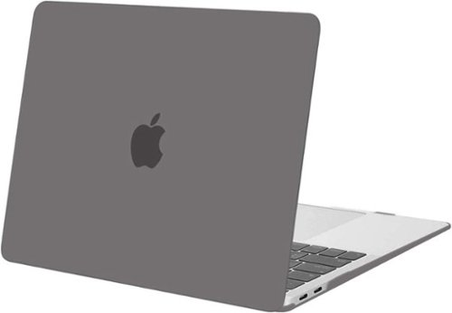 mosiso - Case for MacBook Air 13 inch A2337 M1 A2179 A1932 with Touch ID 2018-2022 - Gray-Front_Standard 