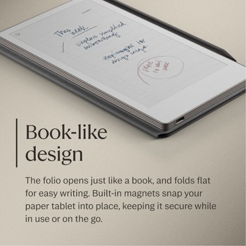 reMarkable Paper Pro Move - Mosaic weave Book Folio for your 7.3'' paper tablet - Basalt WHERE TO BUY
