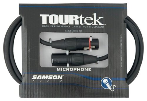  Samson - Tourtek 50' Microphone Cable - Black
