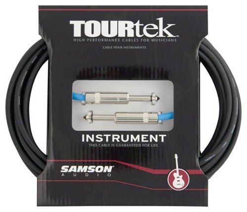 Samson - Tourtek 10' Instrument Cable - Black