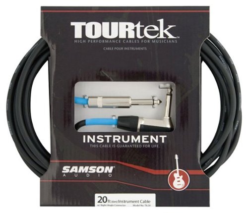Samson - Tourtek 20' Instrument Cable - Black
