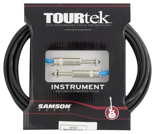 Samson - Tourtek 20' Instrument Cable - Black