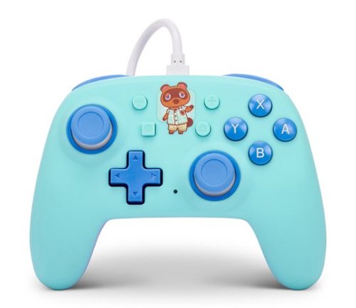 PowerA Nano Wired Controller for Nintendo Switch - Animal Crossing: Hello Tom Nook INTERNATIONAL SHIPPING