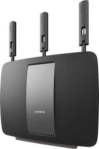  Linksys - AC3200 802.11b/g/n/ac Smart Gigabit Wi-Fi Router - Black