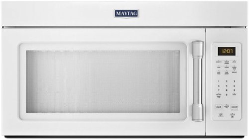 Maytag - 1.7 Cu. Ft. Over-the-Range Microwave - White-Front_Standard 