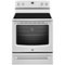 Maytag - 6.2 Cu. Ft. Self-Cleaning Freestanding Electric Convection Range - White-Front_Standard
