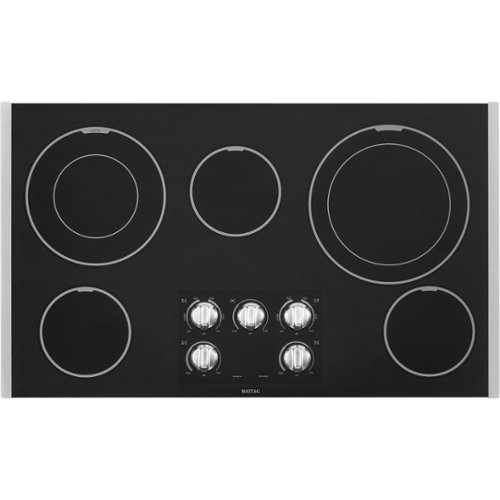 Maytag - 36" Electric Cooktop-Front_Standard 