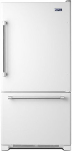 Maytag - 18.7 Cu. Ft. Bottom-Freezer Refrigerator-Front_Standard 